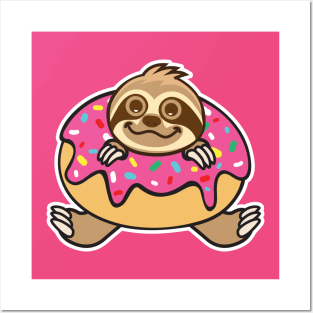 Sloth Donut Posters and Art